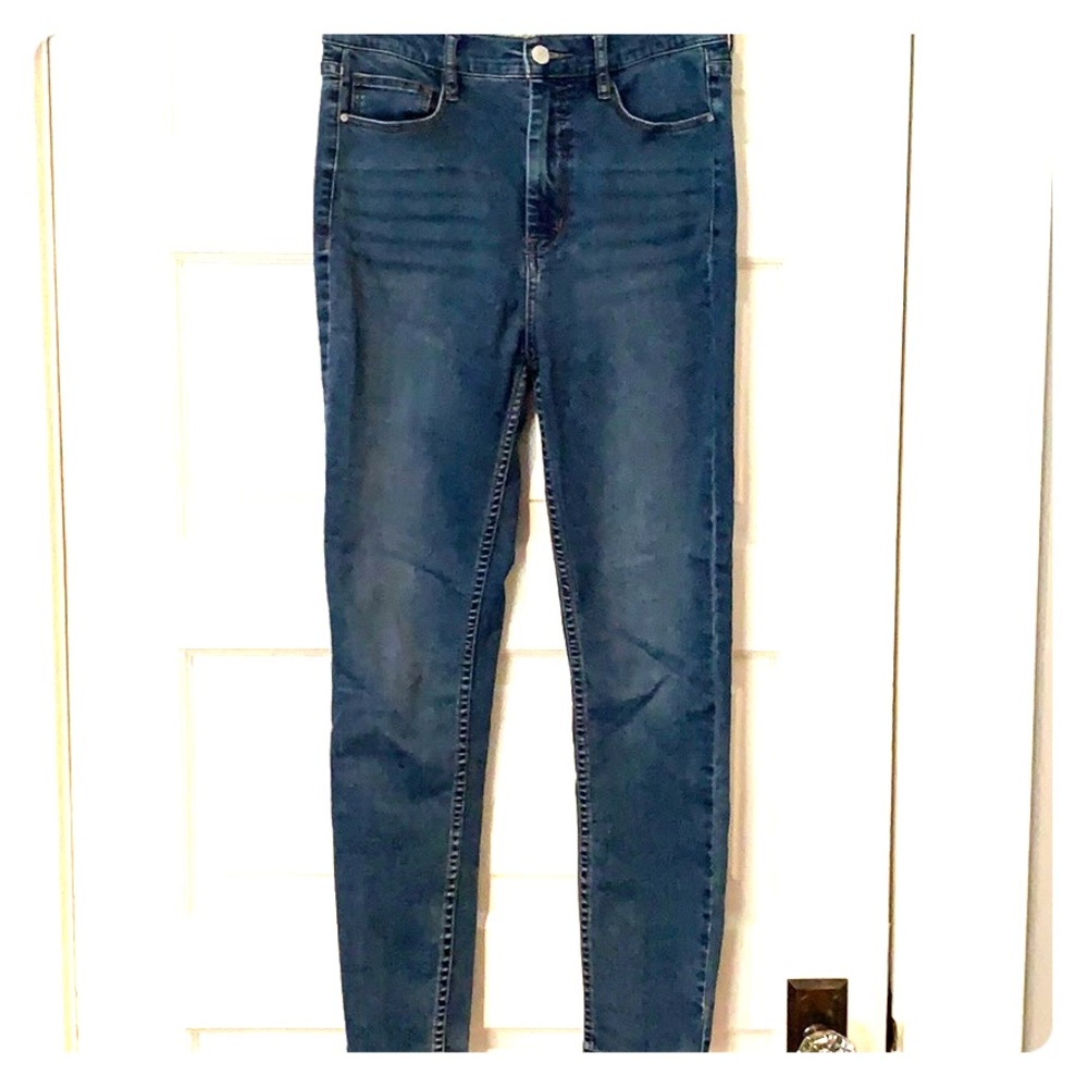 FP Free People High Waist Skinny Jeans 28